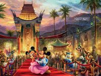 Ceaco Disney Dreams - Mickey & Minnie Hollywood - Puzzlebild