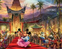 Ceaco Disney Dreams - Mickey & Minnie in Hollywood - Puzzlebild