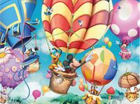 Ceaco Disney: Mickey’s Air Balloon - obrázek puzzlí