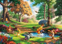 Ceaco Disney Thomas Kinkade 4-in-1 - Winnie the Pooh - imagen del puzzle