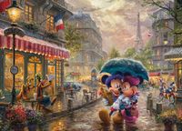 Ceaco Disney’s Mickey and Minnie in Paris - puzzle image