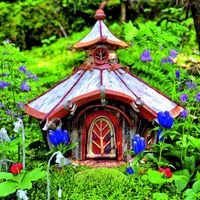 Ceaco Fairy Houses - Golden Cottage - puzzle image