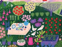 Ceaco Lunch in the Garden - puzzle image