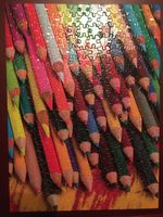 Ceaco Our Colourful World - Pencil Crayons - puzzle image