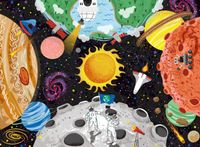 Ceaco Outer Space Adventure - puzzle image