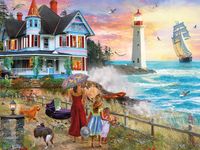 Ceaco Picking Wildflowers - puzzle image
