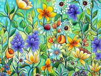 Ceaco The Garden Party - puzzle image