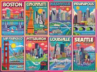 Ceaco Travel Posters - image du puzzle