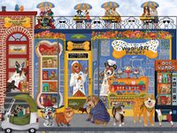Ceaco Woof N’ Wag - Woofurry Bakery - puzzle image