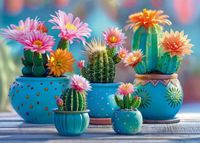 Cherry Pazzi Bloomy Cactus Fireworks - obrázek puzzlí
