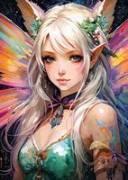 Cherry Pazzi Elf Princess - puzzle image