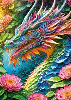 Cherry Pazzi Good Luck Dragon - obrázek puzzlí