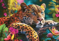 Cherry Pazzi Reclining Leopard - obrázek puzzlí