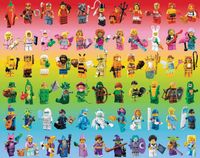 Chronicle Books LEGO Minifigure Rainbow - obrázek puzzlí