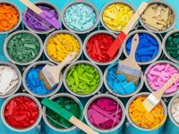 Chronicle Books Lego Paint Party - puzzle image