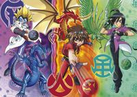 Clementoni Bakugan - imagen del puzzle