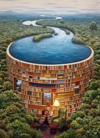 Clementoni Bibliodame - puzzle image