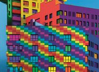 Clementoni Colorboom: Squares - obrázek puzzlí