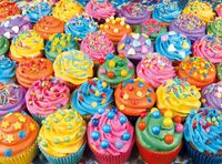 Clementoni Colorful cupcakes - puzzle image
