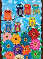 Clementoni Cute Little Owls - obrázek puzzlí