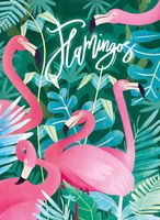 Clementoni Fantastic Animals Flamingos - puzzle image