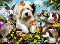 Clementoni Furry Friends - obrázek puzzlí