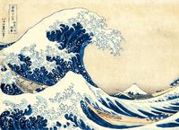 Clementoni Museum Collection: Hokusai, The Great Wave - puzzle image