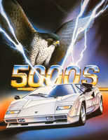 Clementoni Lamborghini Countach 5000S - imagen del puzzle