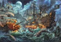 Clementoni Pirates Battle - obrázek puzzlí