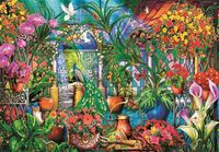 Clementoni The Greenhouse Caretakers - puzzle image