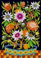 Cloudberries Petals - puzzle image