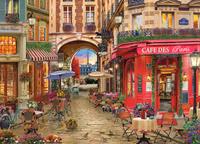 Cobble Hill Cafe des Paris - puzzle image