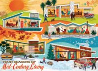 Cobble Hill Four Seasons of Mid-Century Living - puzzle image