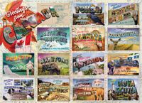 Cobble Hill Greetings from Canada - puzzle image