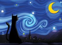 Cobble Hill Mrowwy Night - obrázek puzzlí