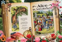Cobble Hill Once Upon a Time: Alice in Wonderland - puzzle image