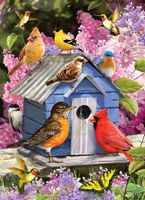 Cobble Hill Spring Birdhouse - puzzle image