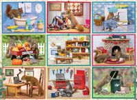 Cobble Hill Squirrels at Home - obrázek puzzlí