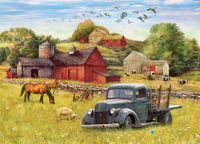 Cobble Hill Summer Afternoon on the Farm - obrázek puzzlí