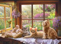 Cobble Hill Sunbeam - Kittens - puzzle image