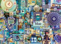 Cobble Hill The Rainbow Project: Blue - obrázek puzzlí