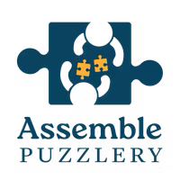Assemble Puzzlery - Puzzle Night at Gilman Brewing logo
