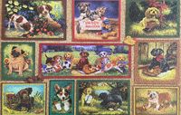 Concord Puzzle Co The Puppy Card Collection - Puzzlebild