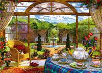 Corner Piece Afternoon Tea - puzzle image