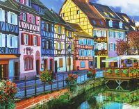 Corner Piece Alsace Region, France - obrázek puzzlí