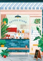 Corner Piece Coffee Shop - puzzle image