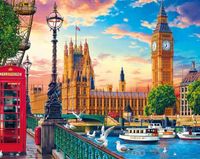 Corner Piece Houses of Parliament - obrázek puzzlí