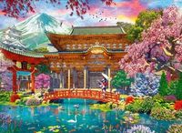 Corner Piece Japanese Temple - obrázek puzzlí