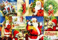 Corner Piece Postcards from Santa - obrázek puzzlí