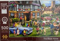 Corner Piece The Black Horse - obrázek puzzlí